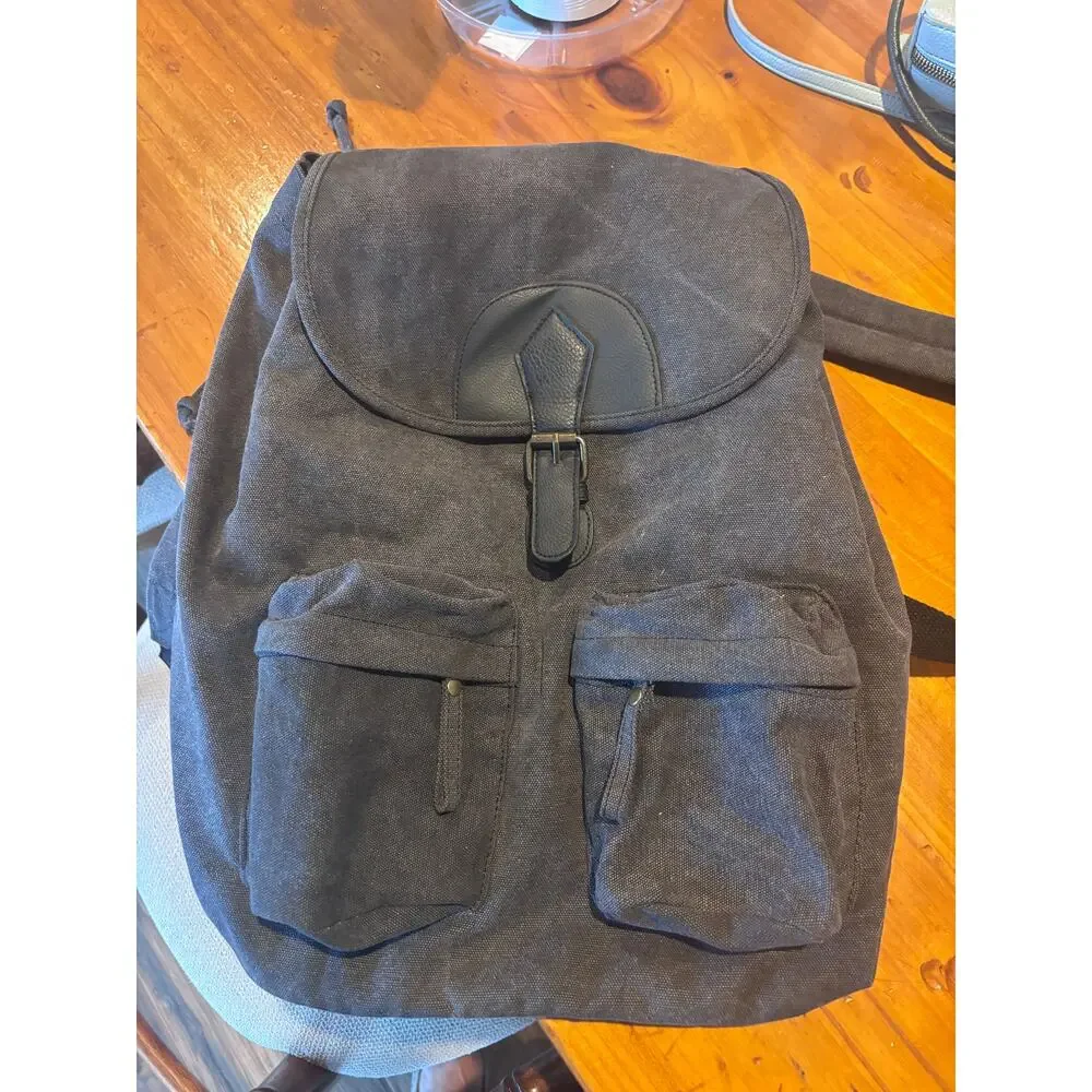 Gootium Canvas Gray Travel Backpack School